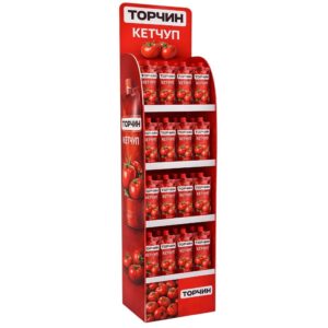 Маркетингова стійка для кутчупів
